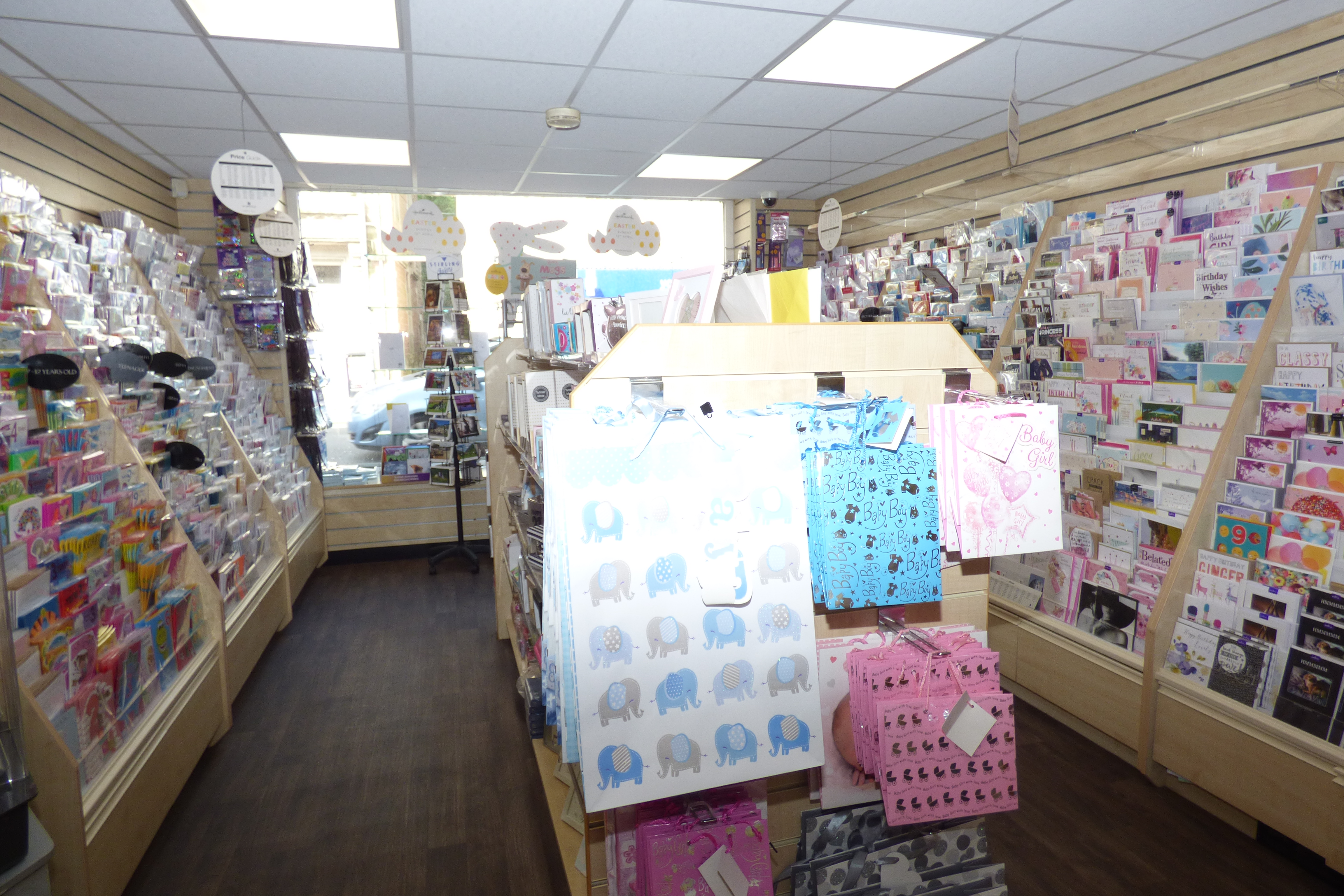 Photograph of Greeting cards and gifts